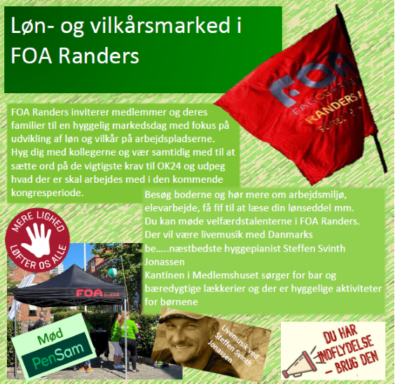 Løn og vilkårsmarked i FOA Randers
